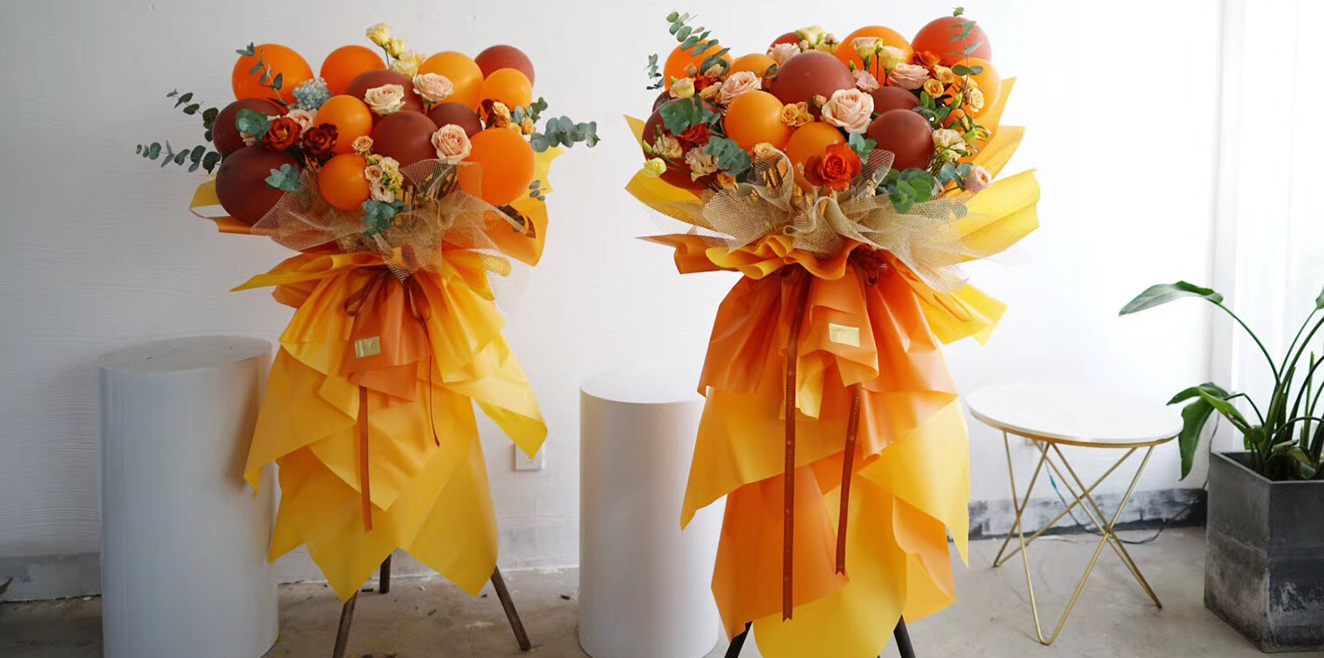 Shinewrap Custom Printed Plastic Film Paper Bouquet Flower